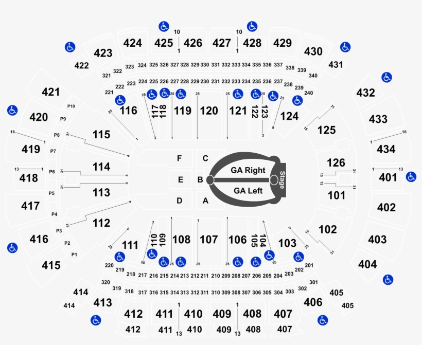 Ariana Grande Tickets - Toyota Center Seating 114 Row L, transparent png