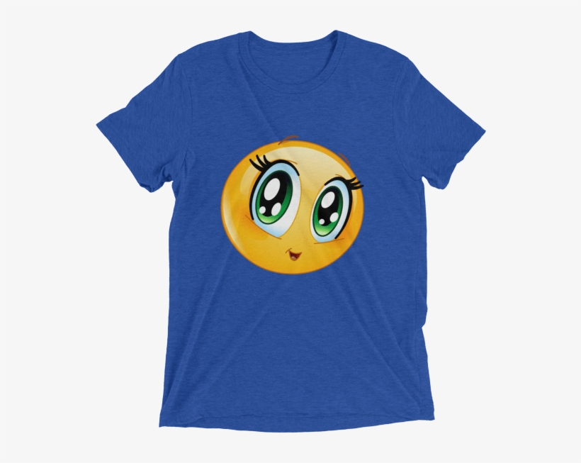 Cute Manga Girl Emoji T Shirt Tshirt 600x600 PNG Download PNGkit