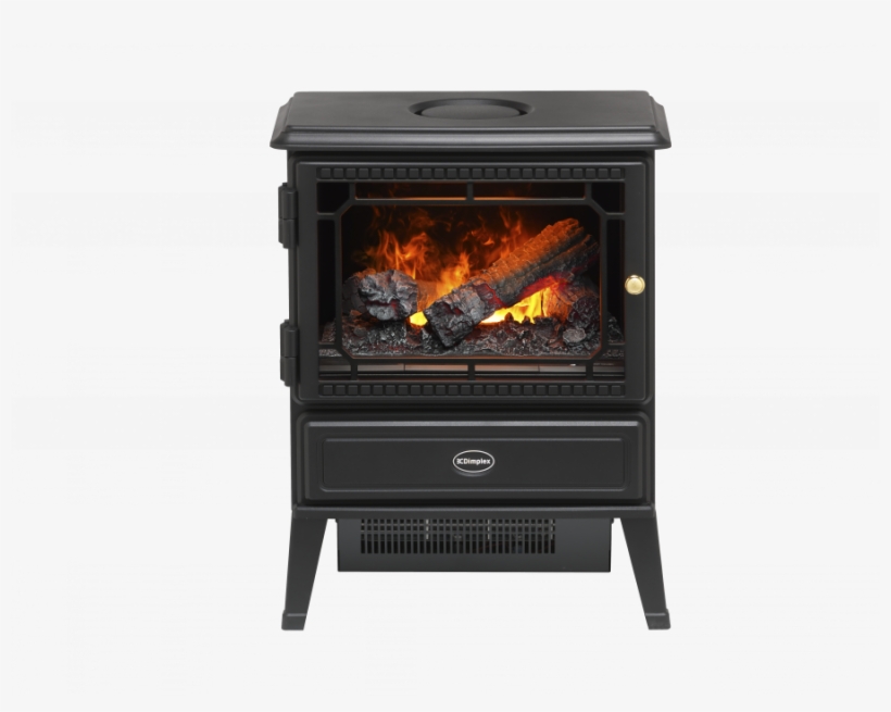 Dimplex Gosford Black Solus-head On - Wood-burning Stove, transparent png