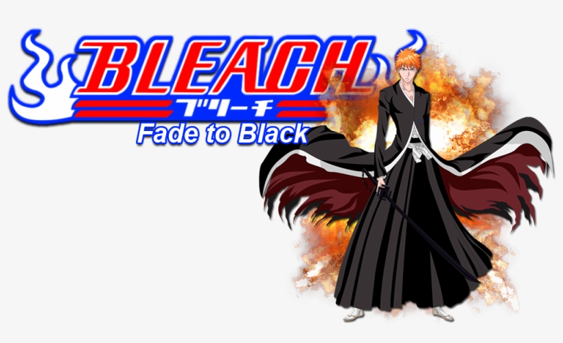 Fade To Black Image - Bleach Fade To Black Logo, transparent png