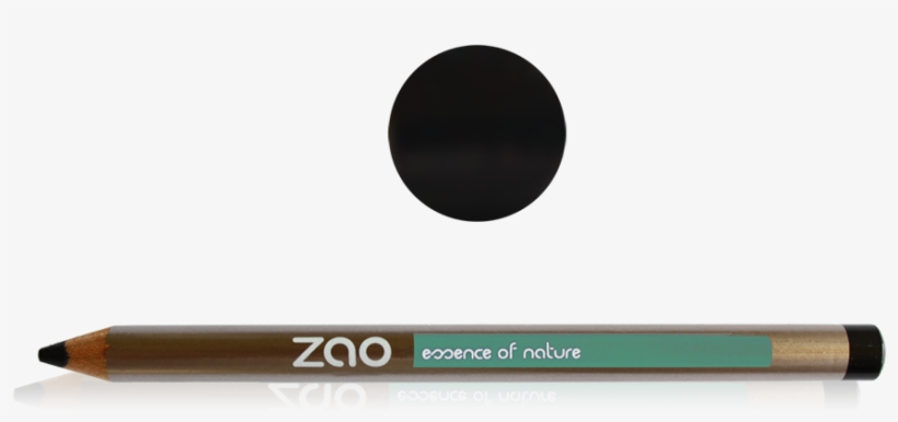 Zao Makeup Black Pencil Eyeliner - Pencil, transparent png
