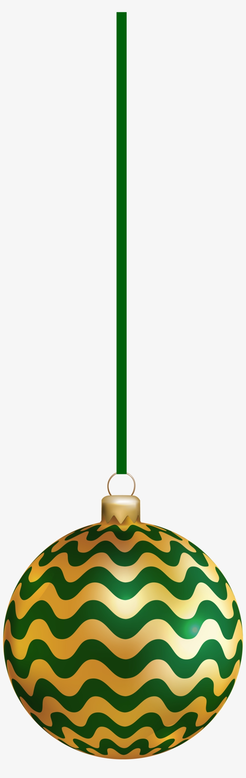 Christmas Ornament Green Deco Clip Art - Circle, transparent png