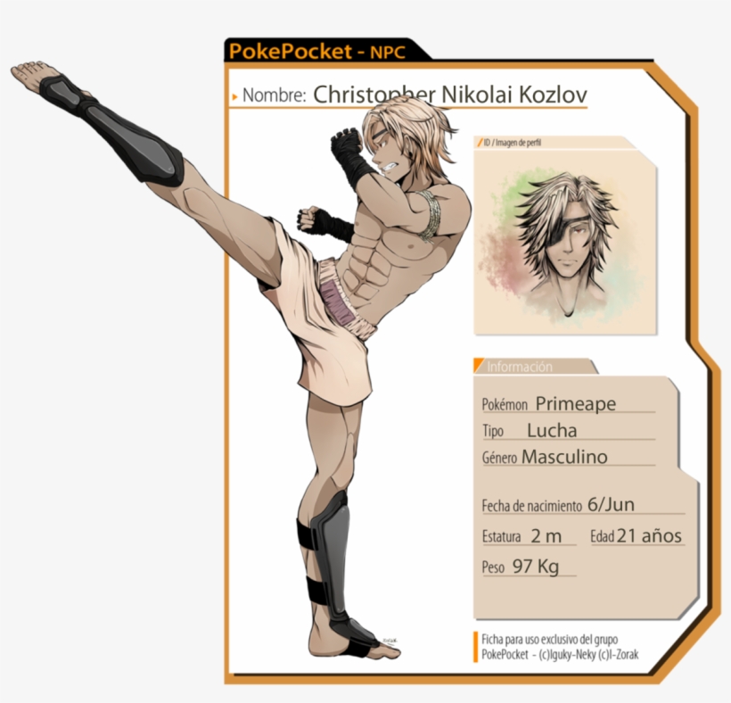 Pp - Primeape - Christopher Npc - By I-zorak - Cartoon, transparent png