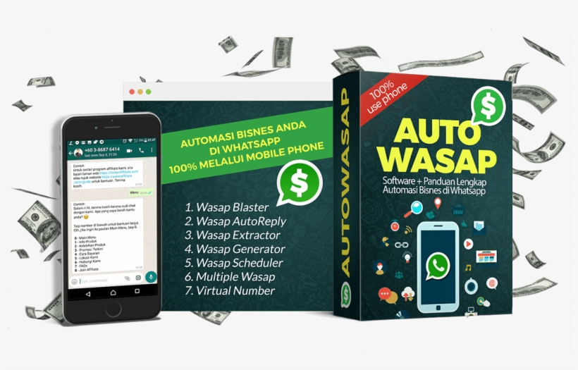 Whatsapp Blaster For Android - Wasapblaster V4, transparent png