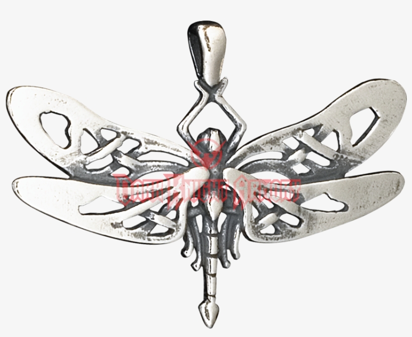 Celtic Dragonfly Pendant - Locket, transparent png