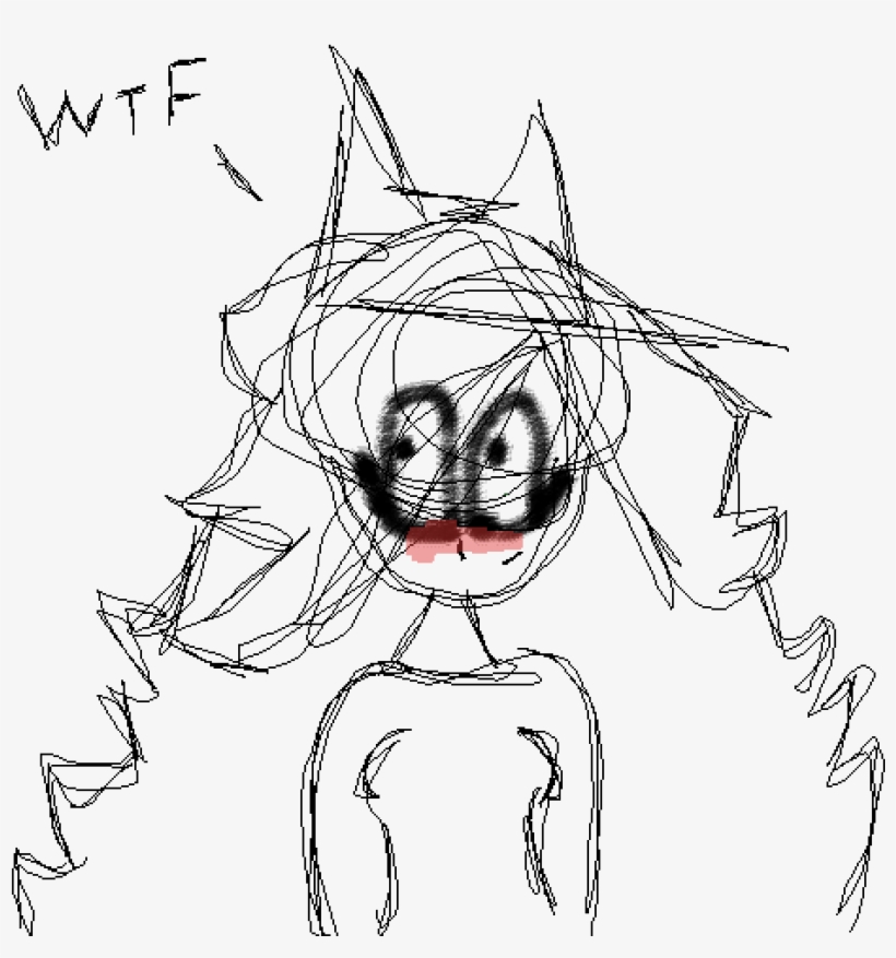 Wtf - - Sketch, transparent png