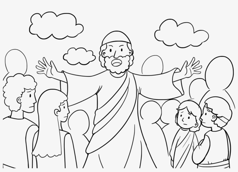 “and Moses Did Just As The Lord Commanded ” - Moses Spoke About Families Coloring Pages, transparent png