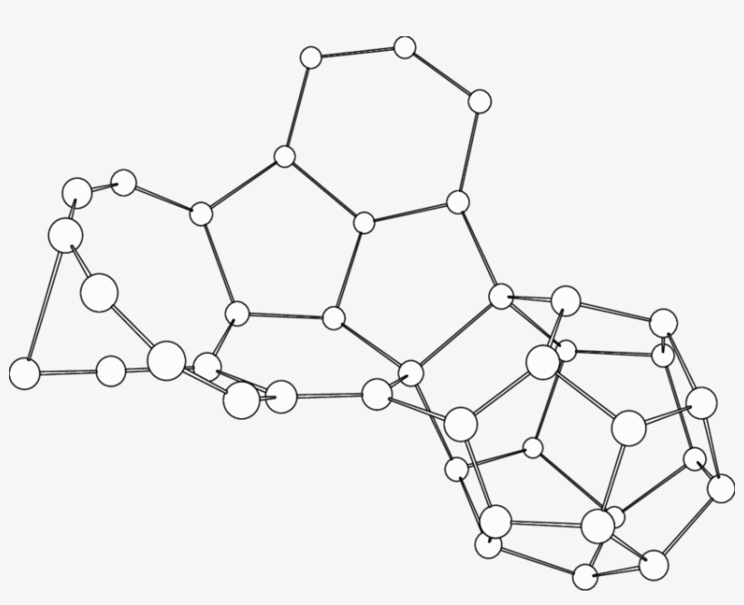 Atomic Configuration After The Decomposition Of One - Line Art, transparent png