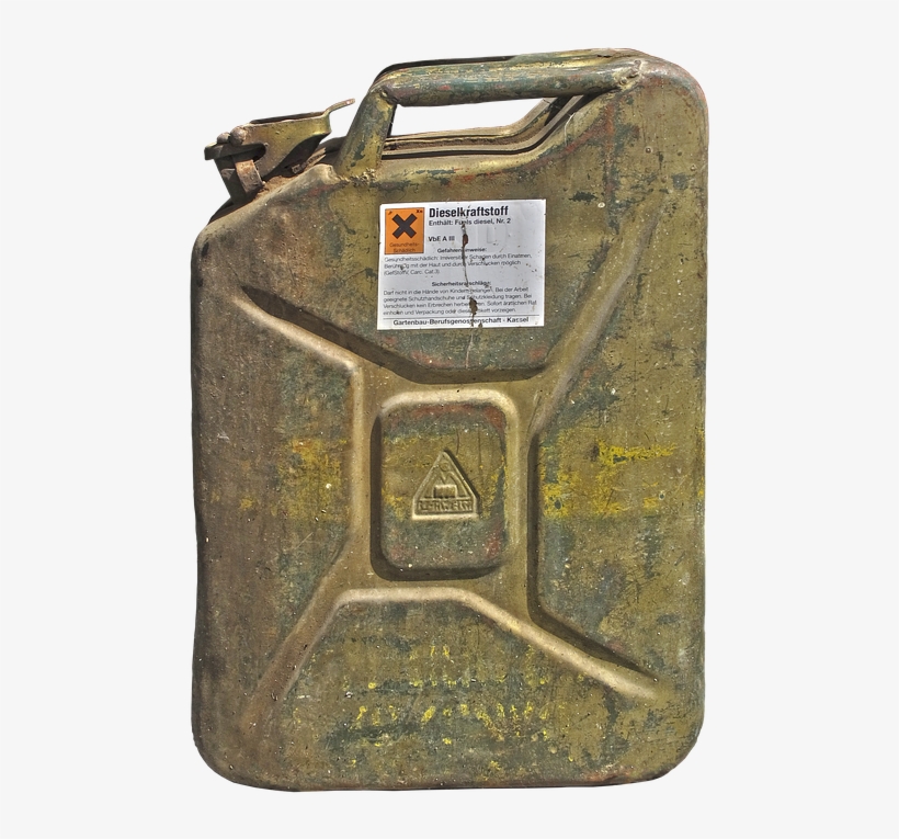 Canister, Gasoline Canister, Metal, Isolated, Fuel, - Gasoline Canister, transparent png