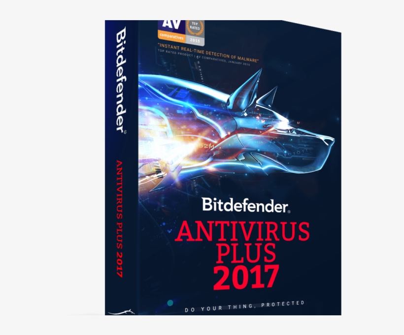 Bitdefender Antivirus Plus 2017 Dvd 2 User 1 Year - Bitdefender Antivirus Plus 2017, transparent png