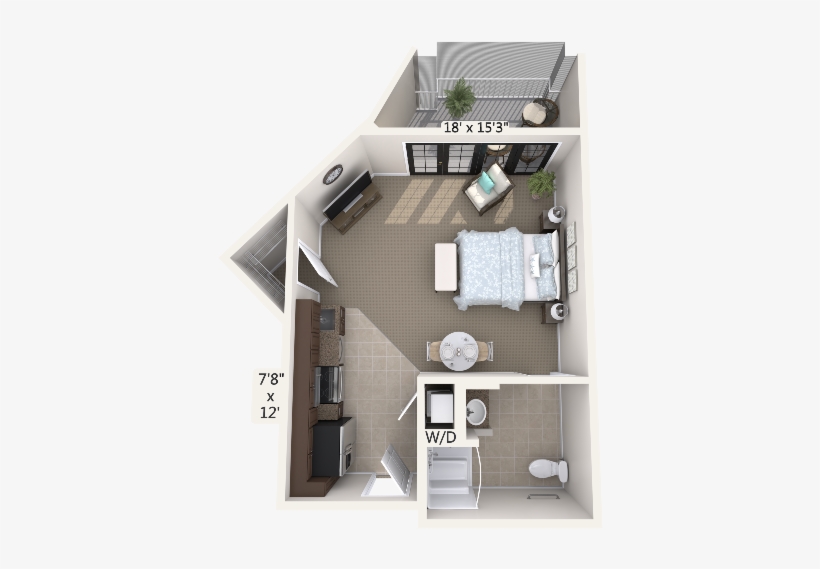 Rhythm, Studio - Floor Plan, transparent png