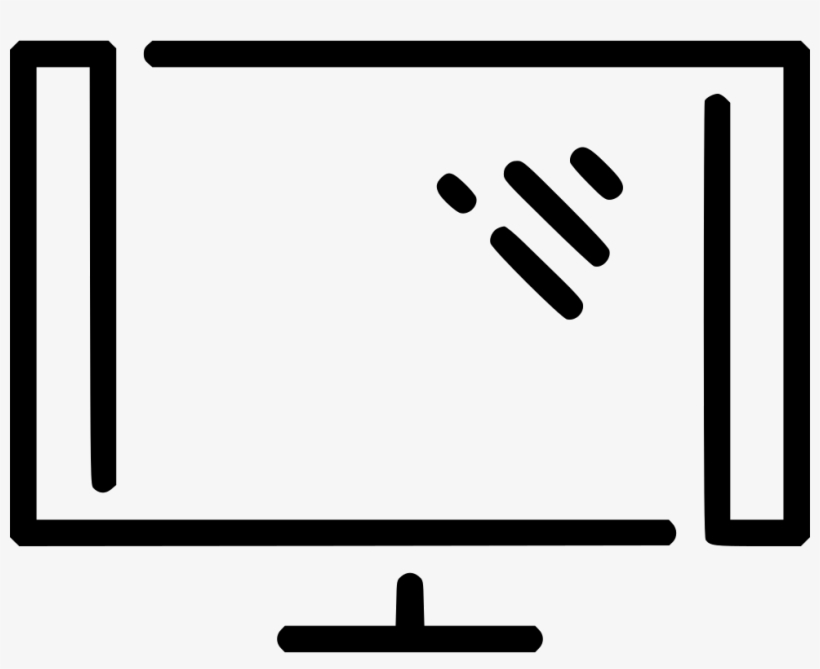 Smart Tv Comments - Smart Monitor Icon Png, transparent png
