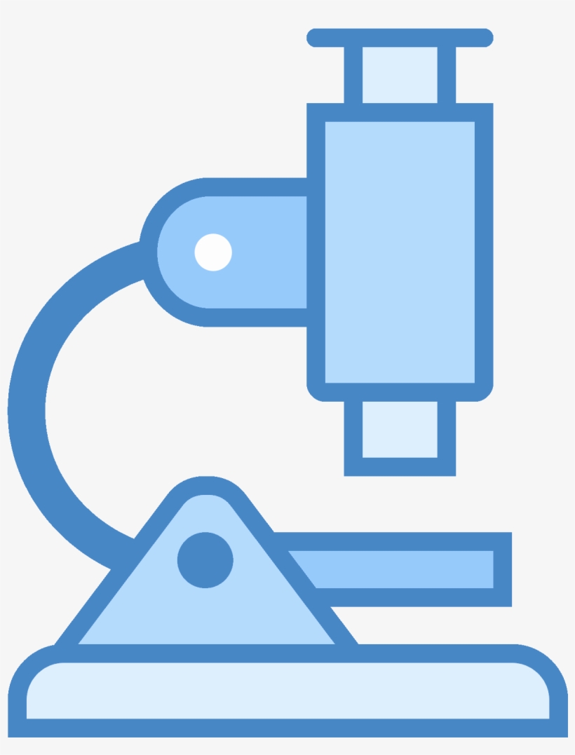 The Icon Is Depicting A Microscope - Vector Graphics, transparent png