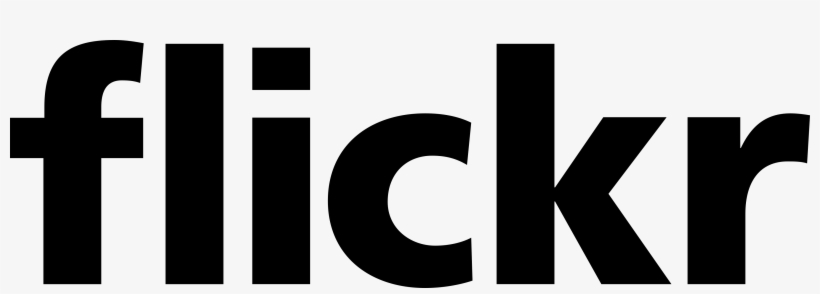 Flickr Logo 1 25 De Abril De 2018 50 Kb 3500 × - Flickr Logo Black And White, transparent png