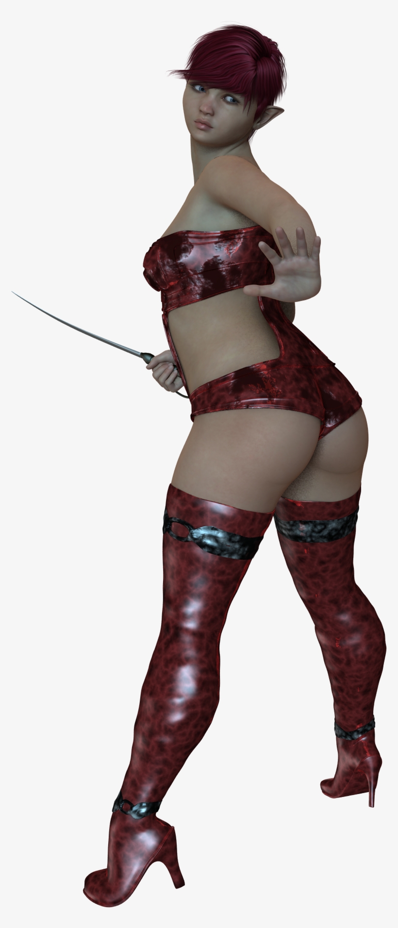Lady Warrior Woman Sword Weapon 889127 - Stocking, transparent png