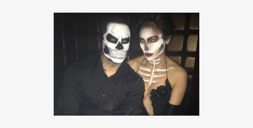 La Cantante Jennifer López Junto A Su Novio Casper - Halloween Couple Costumes 2018, transparent png
