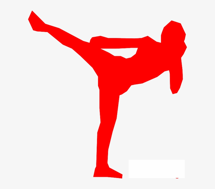 Kickboxer, Silhouette, Fighter, Shadow, Isolated - Muay Thai Shadow, transparent png