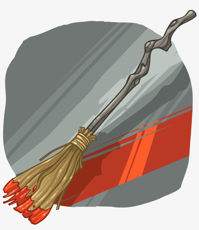 Broomstick Of Death - Illustration, transparent png