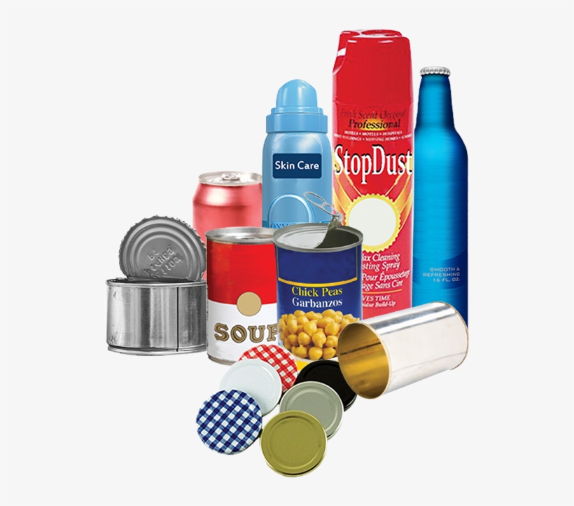 Aluminum Bottles & Cans Empty Aerosol Cans Food & Beverage - Plastic And Metal Png, transparent png