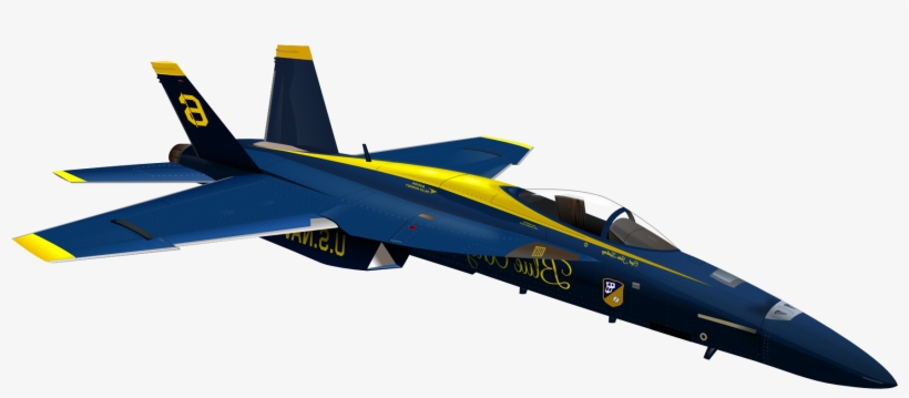 Plane Clipart Jet Blue - Mcdonnell Douglas F/a-18 Hornet, transparent png