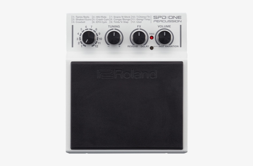 Roland Spd-one Percussion 打擊墊 - Roland Spd-1p Percussion Pad, transparent png