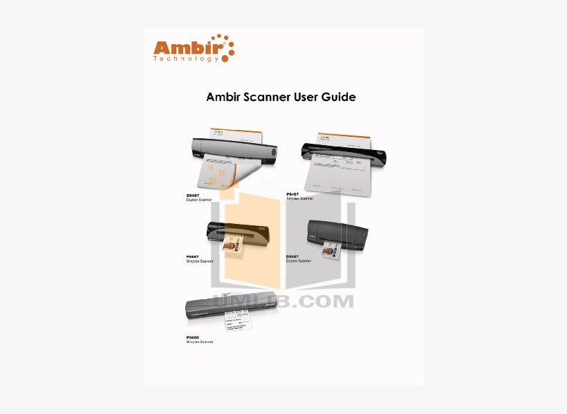 Pdf For Ambir Scanner Ps667 Manual - Ambir, transparent png