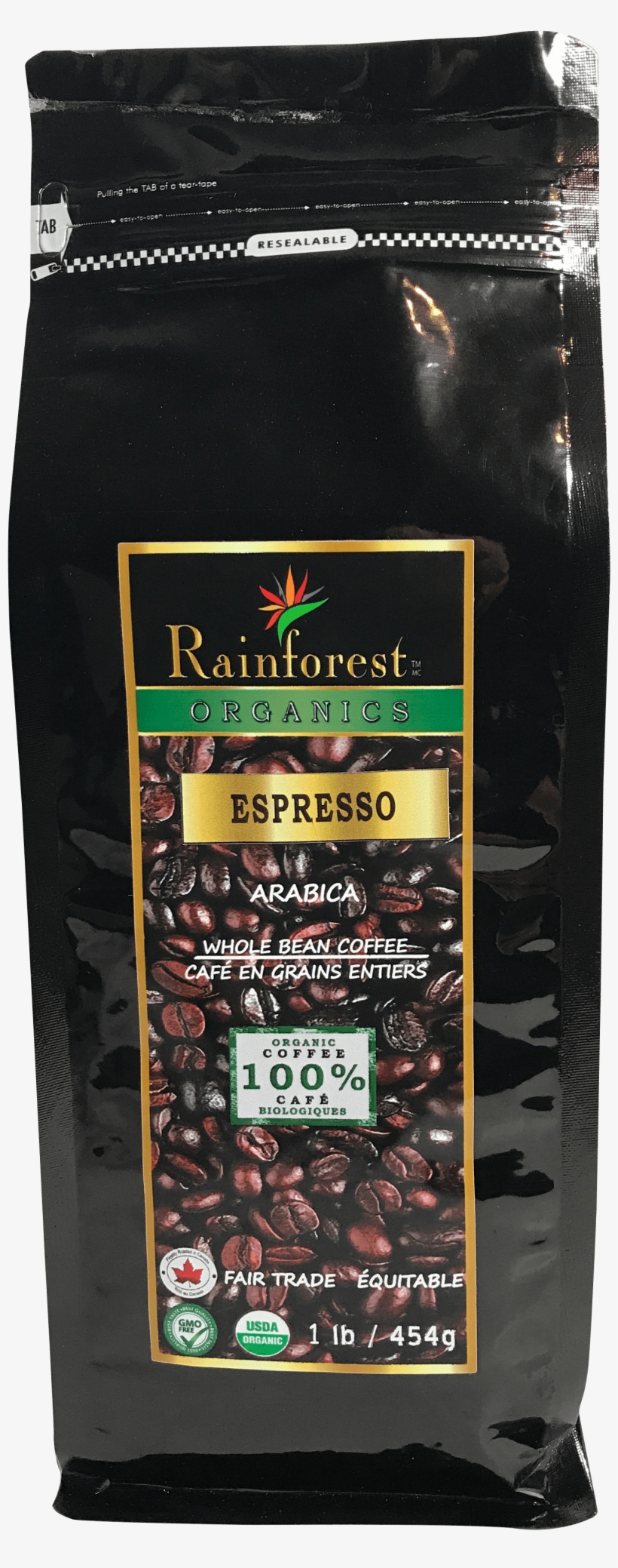 Espresso Roast Whole Bean Coffee, 454g - Bombay Mix, transparent png