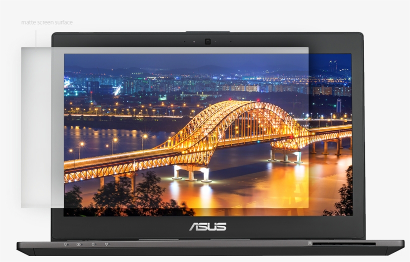Anti-glare Display For Comfortable Viewing - Asus, transparent png