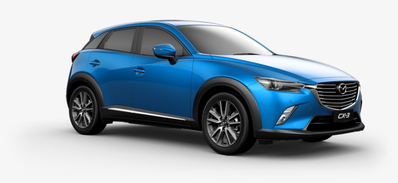 Blue Mazda Png Image Background - Compact Sport Utility Vehicle, transparent png