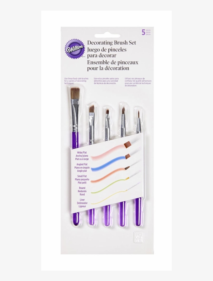 Icing Wilton Cupcake Watercolor Brands Brush Llc - Paintbrush, transparent png