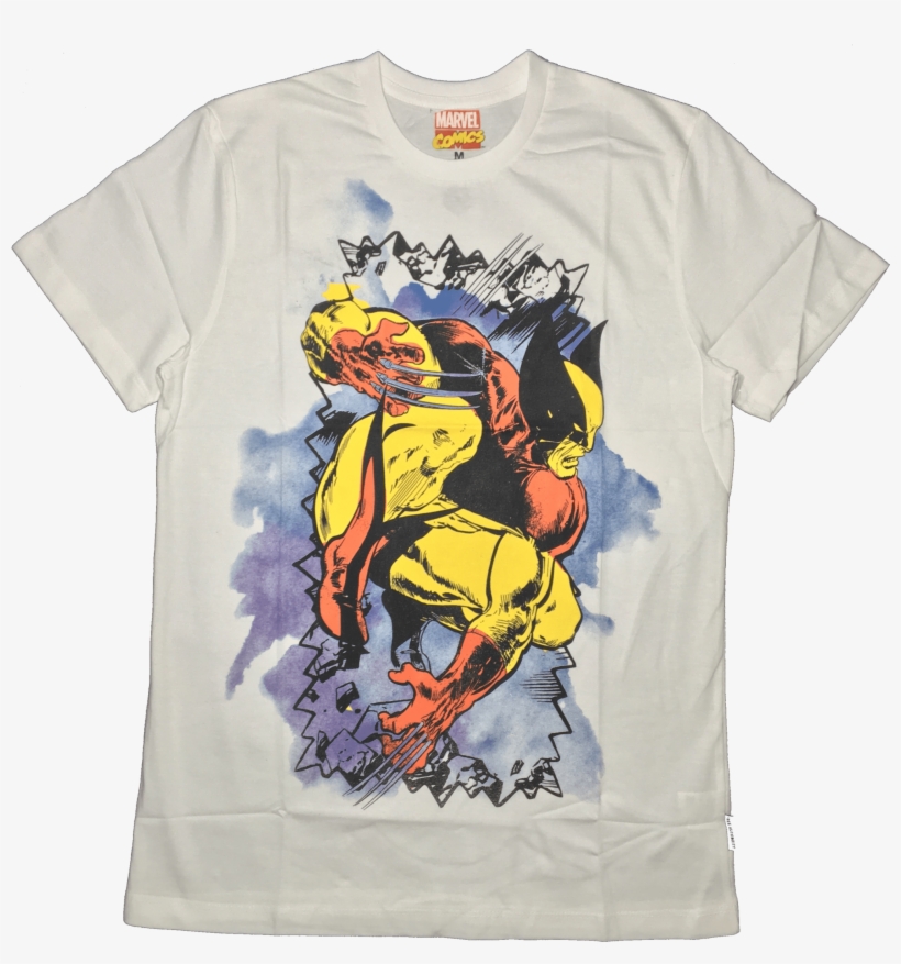 Wolverine Masked White T Shirt By Bio World Bio World - Wolverine, transparent png