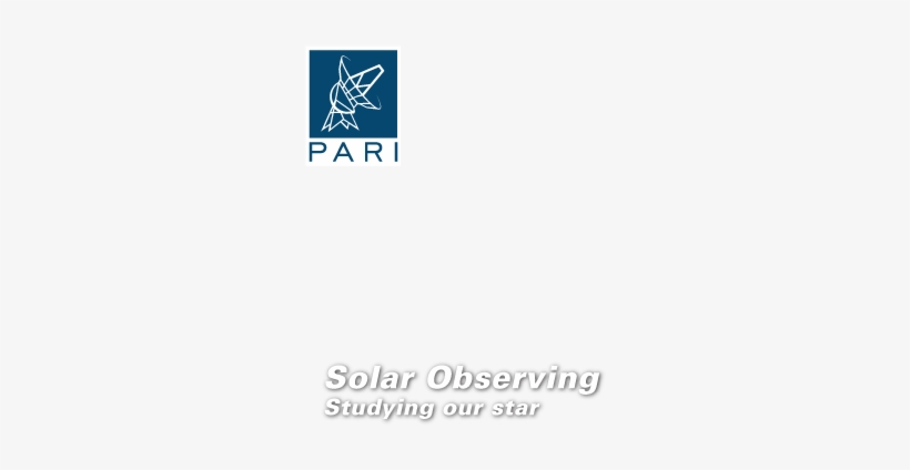 Pari Logo Overlay Solar Observing - Beige, transparent png