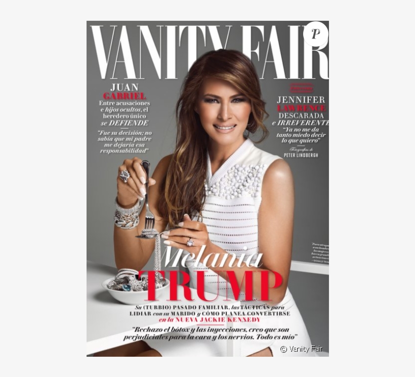 Couverture De L'édition Mexicaine De "vanity Fair"avec - Melania Trump Vanity Fair Mexico, transparent png