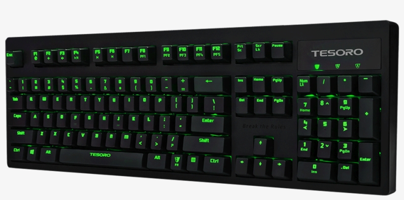 Beautiful Lighting - Computer Keyboard, transparent png