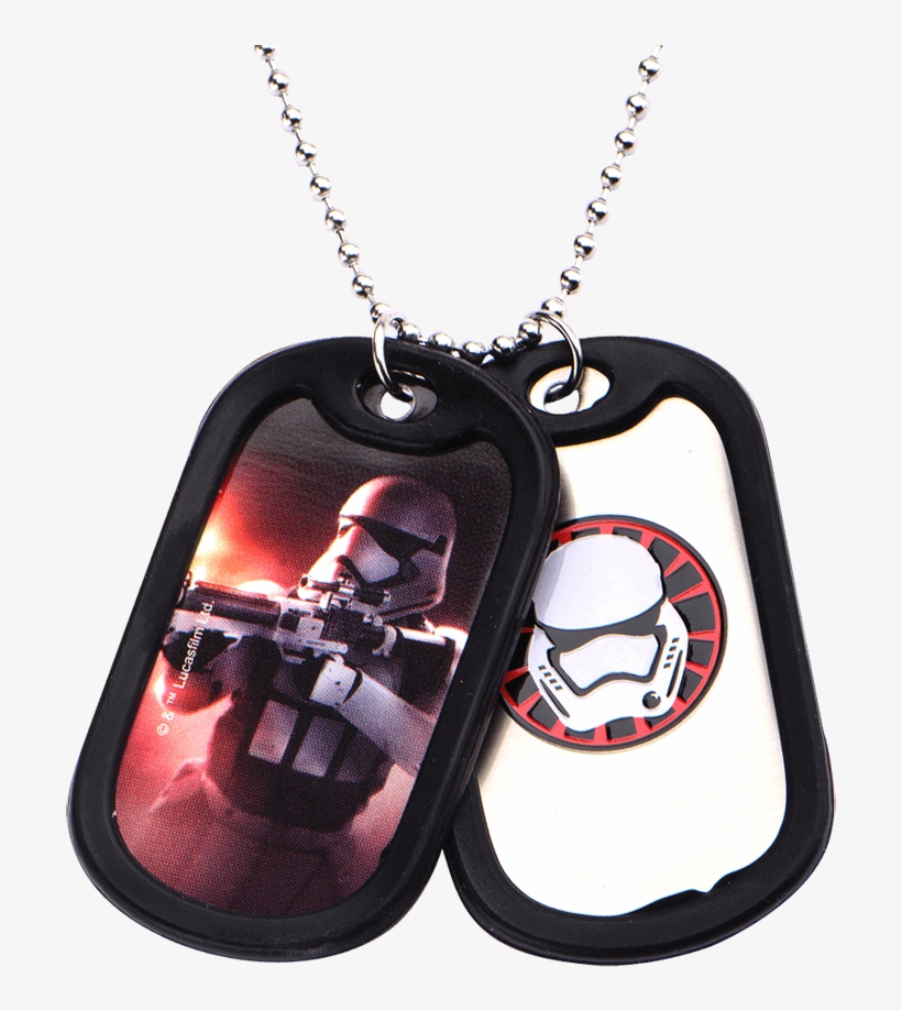 Mens First Order Double Dog Tag Necklace - Locket, transparent png