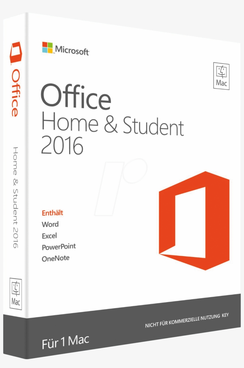 Microsoft Office 2016 Mac Home & Student Microsoft - Microsoft Office 2016 Home, transparent png