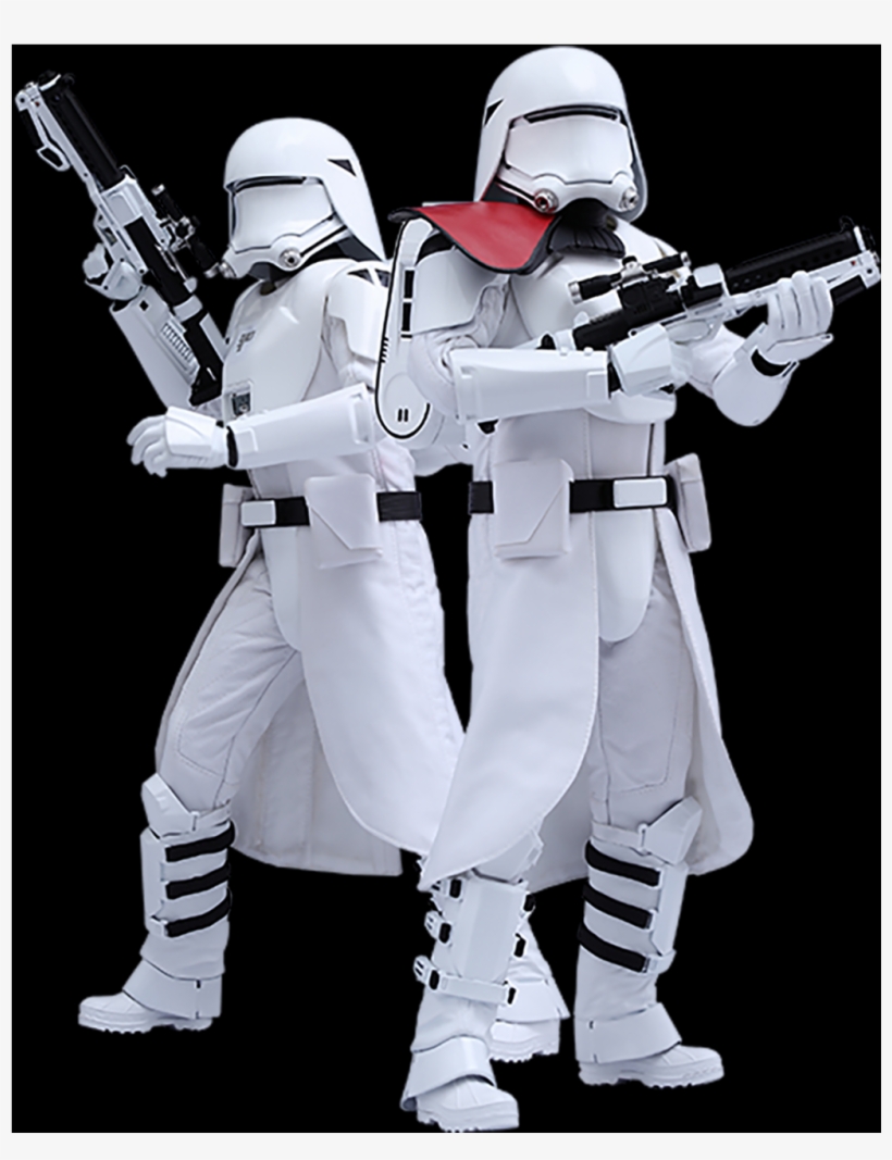 First Order Snowtrooper Twin Pack - Hot Toys 1/6 12" Star Wars First Order Snowtrooper, transparent png