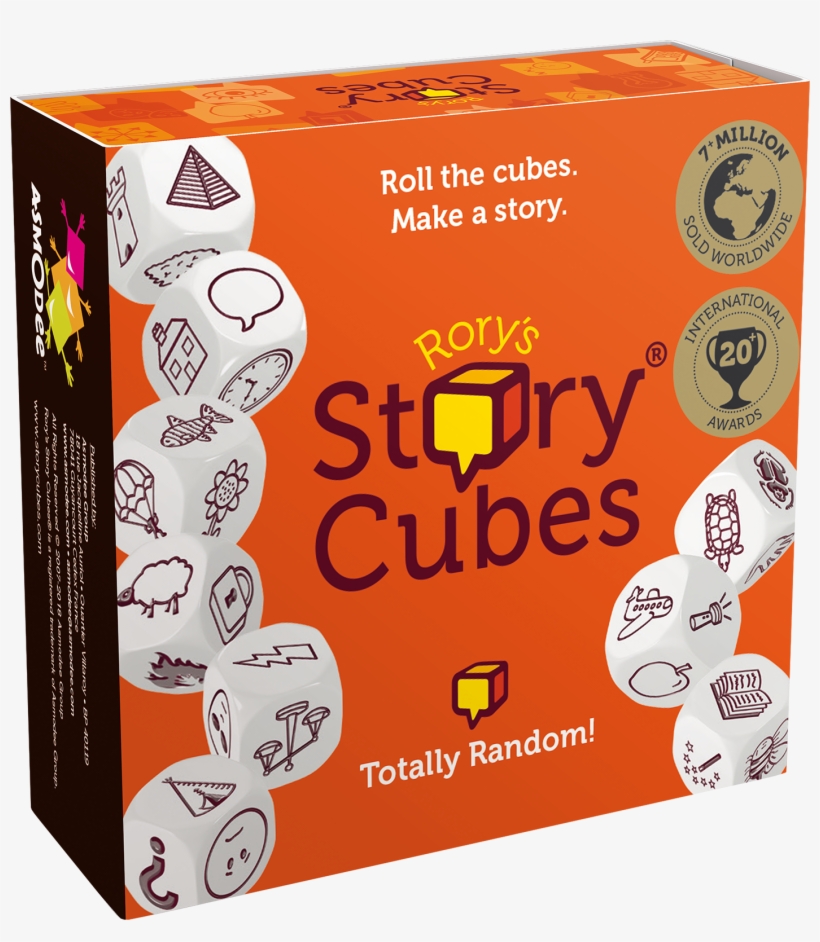 Once Upon A Time No More - Gamewright Rory's Story Cubes, transparent png