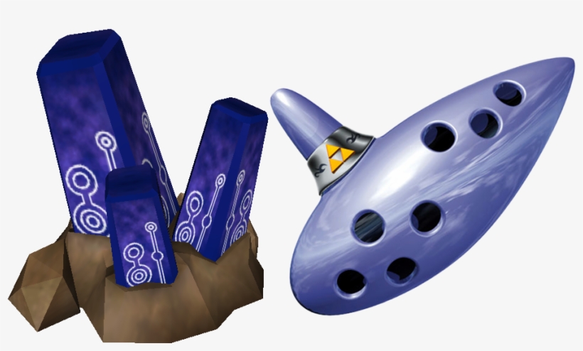 Timeshift Stone Ocarina Of Time - Ocarina Of Time Zelda Ocarina, transparent png