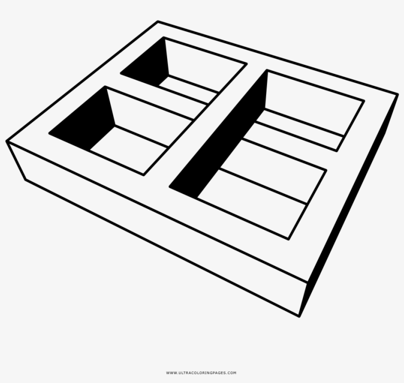 Optical Illusion Coloring Page - Diagram, transparent png