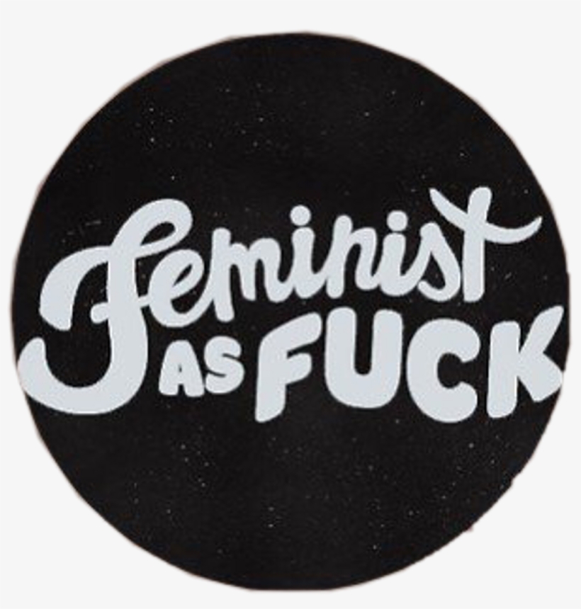 Feminist Feminism Female Woman Equality Aesthetic Freet - Circle, transparent png