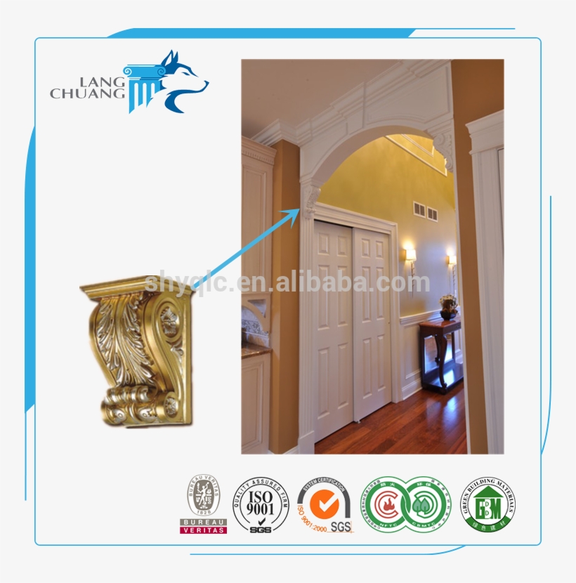 Elegant Hotel Doorway Polyurethane Decoration Foam - Columnas Romanas En Yeso, transparent png