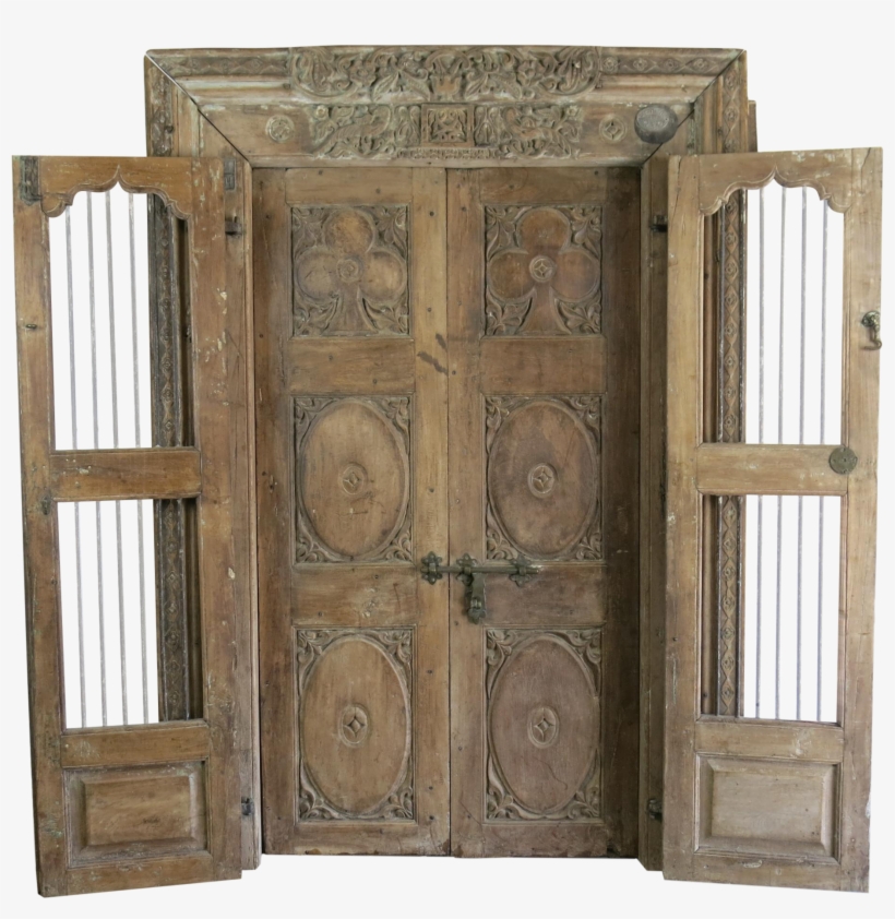 Drawn Doorway Cupboard - Home Door, transparent png