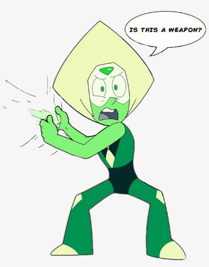 Stevenuniverse Sticker - Steven Universe Peridot Stickers, transparent png