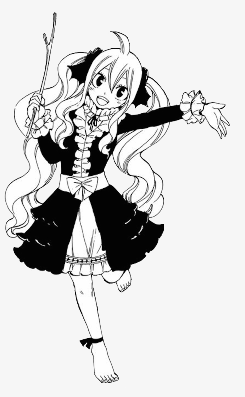 Transparent Black Mage Mavis - Fairy Tail Mavis Kawaii, transparent png