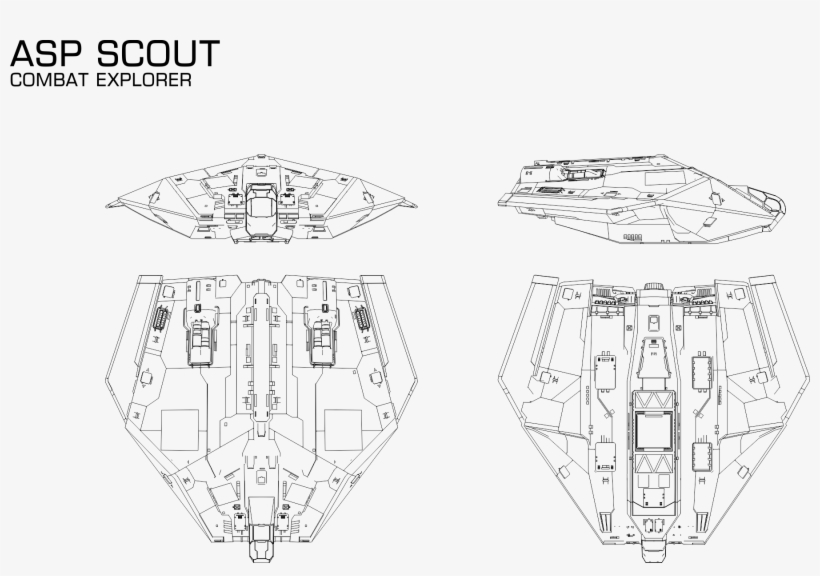 Lakon Asp Scout From Elite - Blueprint Elite Dangerous, transparent png