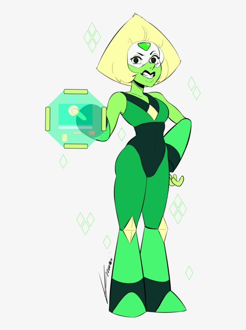 Peridot By Ksuriuri Lapidot, Rose Quartz, Steven Universe, - Steven Universe Peridot Fanart, transparent png