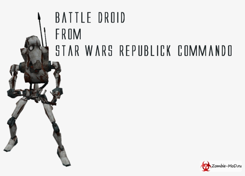 Battle Droid S - Military Robot, transparent png