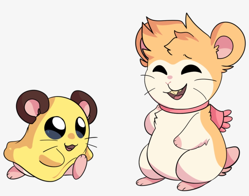 Hamtaro Pashmina And Penelope, transparent png
