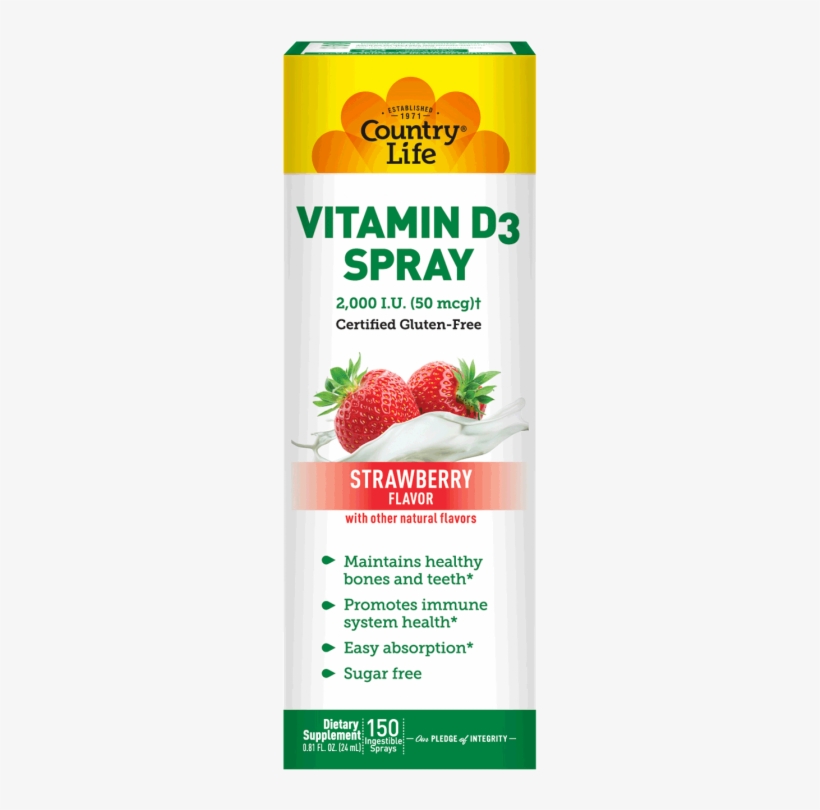 561 X 750 2 - Country Life Vitamin D3 Spray, transparent png